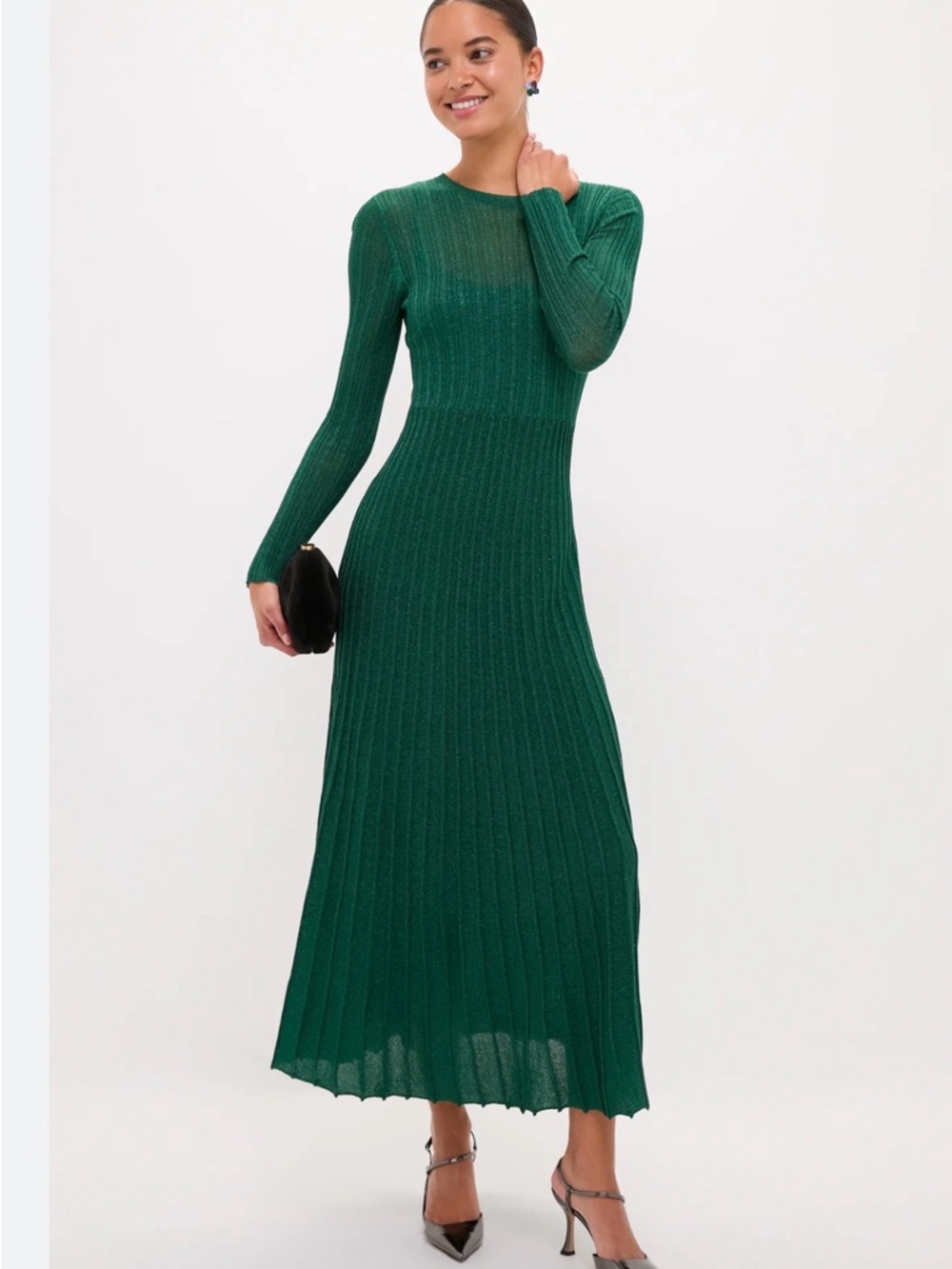 ⭐️NWT Hyacinth House by Tuckernuck Shimmer Knit Cami Maxi Dress⭐️